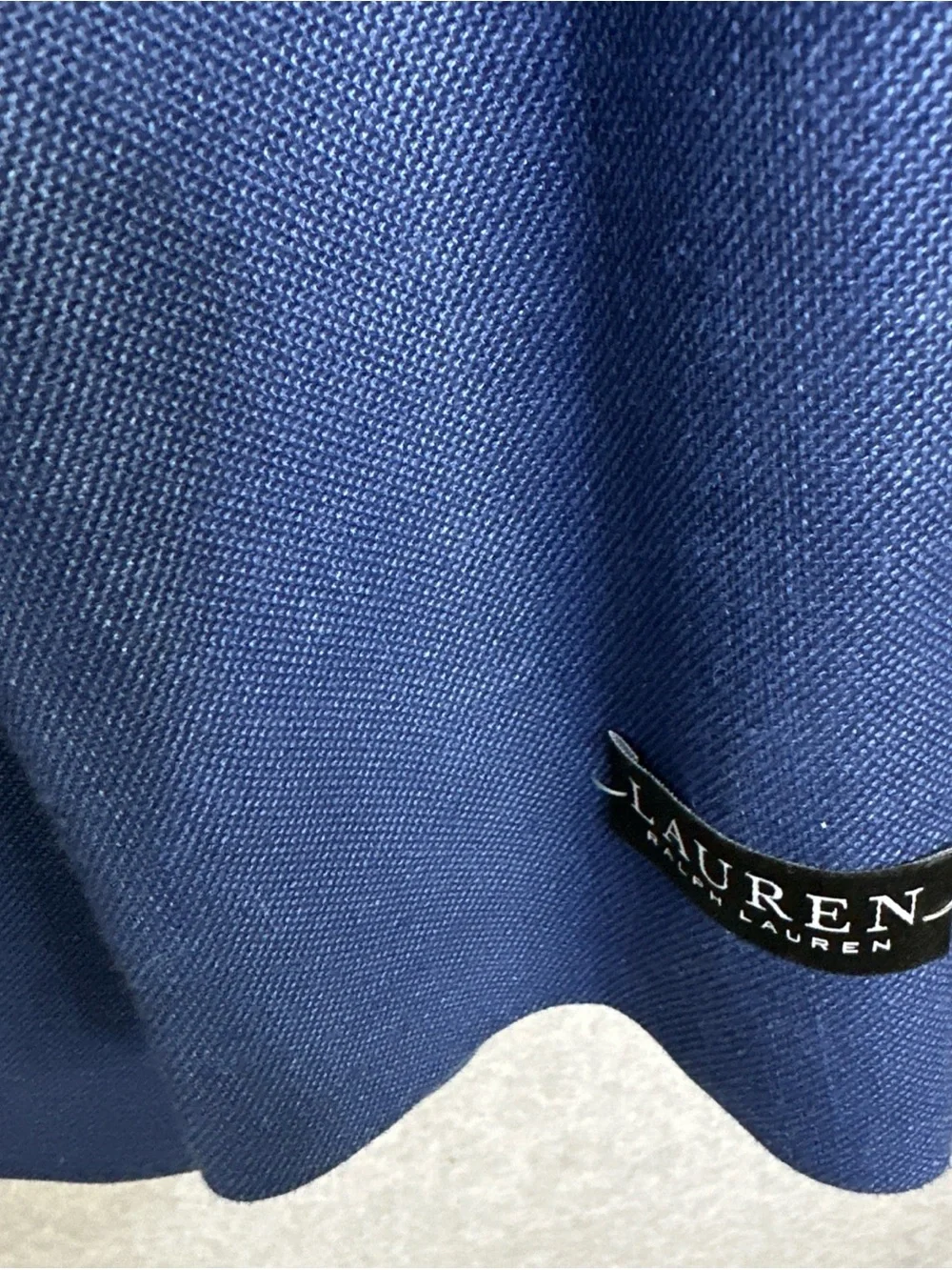 Lauren Ralph Lauren 54L Mens Blue Blazer Sport Coat Classic Fit Ultra Flex